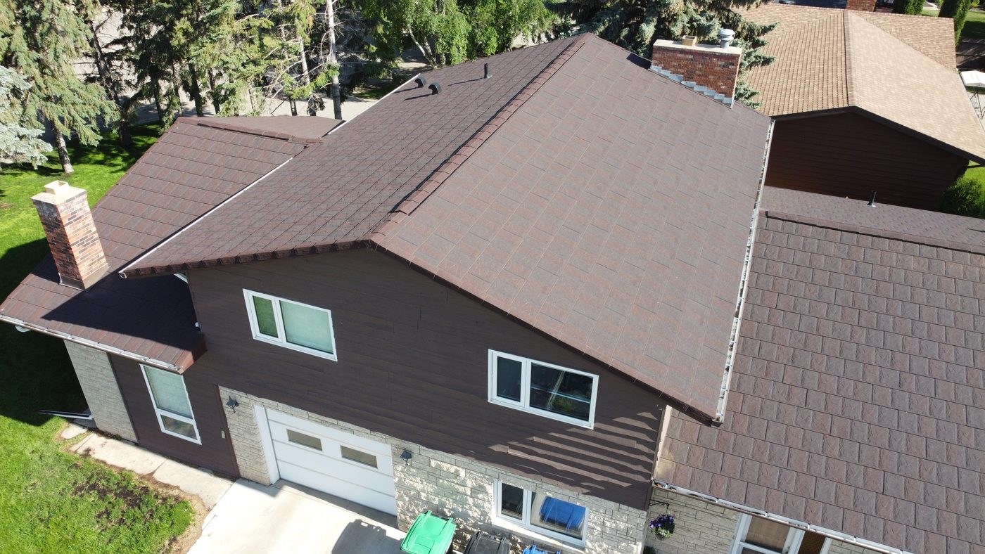 A D.T Roofing roof near Carberry, Manitoba